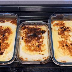 Turkish rice pudding A picture of Turkish rice pudding.