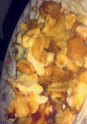 صورة لوصفة مكرونة بالبشاميل