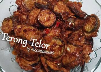 Masakan Populer Terong Telor Asli enak Banget Yummy Mantul