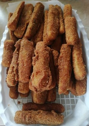 Rántott cukkini kicsit másként recept fotója