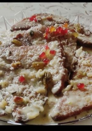 A picture of Shahi Tukda.