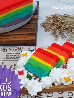 Foto resep Bolu kukus rainbow