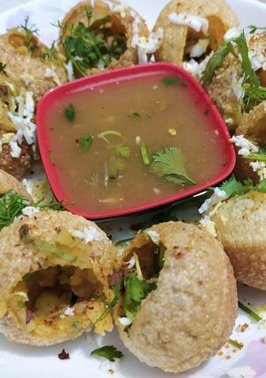 ফুচকা 😋😋 রেসিপির প্রধান ছবি