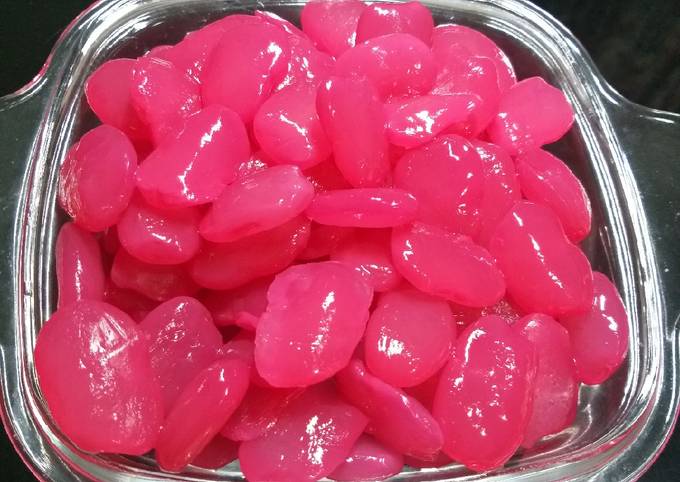 Manisan Kolang-kaling (menggunakan fanta)