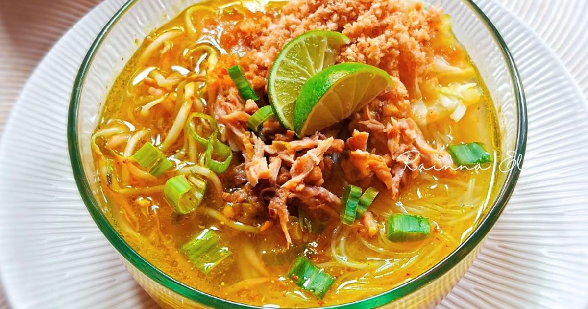 Soto Lamongan, Lengkap dengan Koya🍜✨️