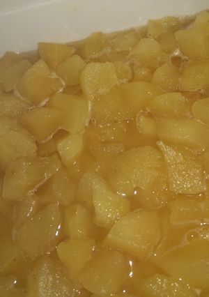 Una foto de Compota de manzana