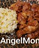 Alitas de Pollo con Jamón