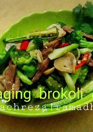 Foto resep Tumis daging~brokoli