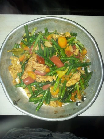 Langkah Gampang Membikin Resep Tumis Kacang Panjang Tempe yang Lezat Sekali Anti Ribet, Menggugah Selera