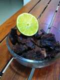 Chicharrón de diezmillo al carbón