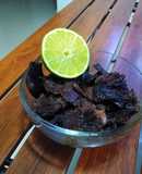 Chicharrón de diezmillo al carbón