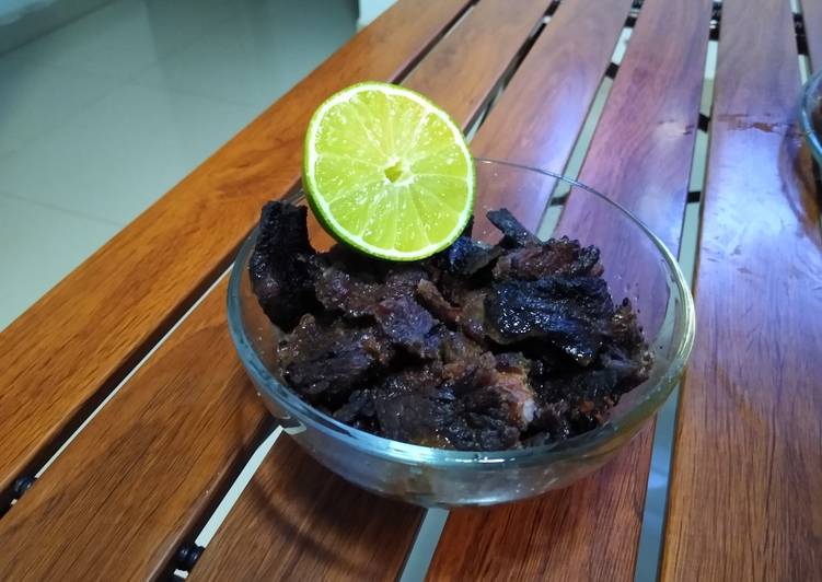 Chicharrón de diezmillo al carbón
