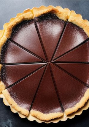 Une photo de Tarte au chocolat 🍫 🍫