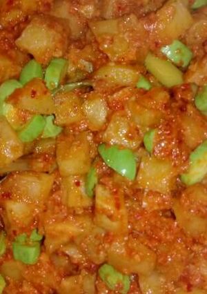 Foto resep Sambal goreng kentang pete