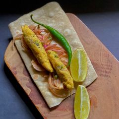 A picture of Chicken Sheekh Kabab - Non Grilled Party Starter.