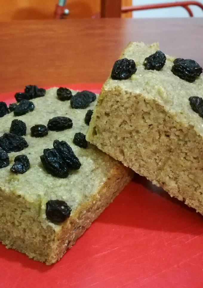 Una foto de Budín integral de banana
