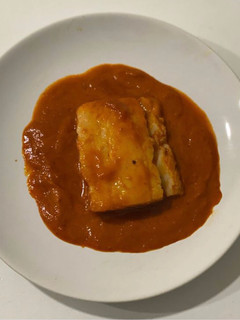 Una foto de Taco de bacalao en salsa vizcaína
