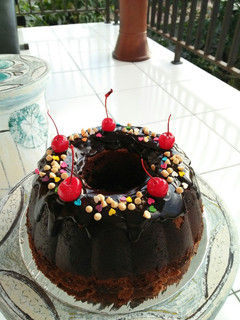 Foto resep Old Fashioned Cocoa Pound Cake