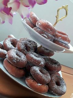 عکسی از دستور دونات بدون فر😉