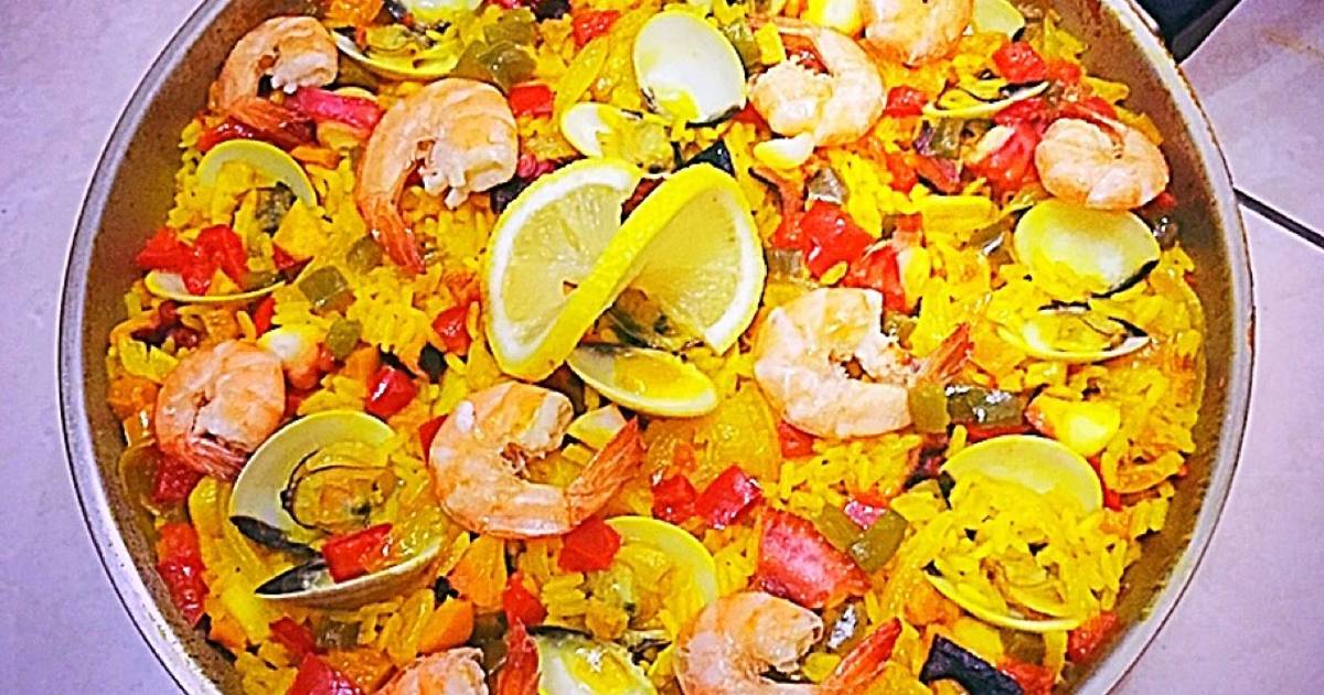 23 resep nasi paella enak dan sederhana ala rumahan Cookpad