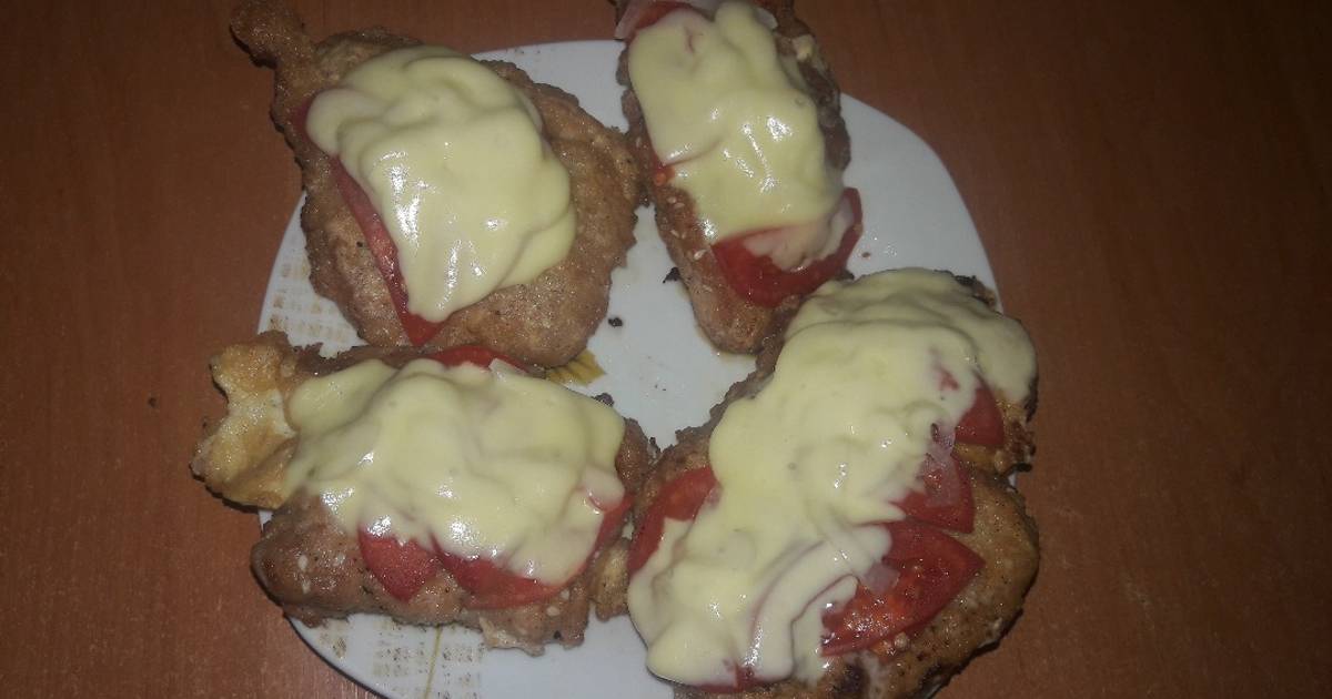 Ароматное и сочное куриное филе под нежной шубкой в духовке- интересное и сытное
