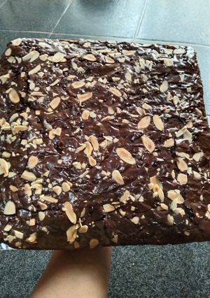 Foto resep Brownies shiny crust
