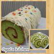 Bolu gulung pandan keju