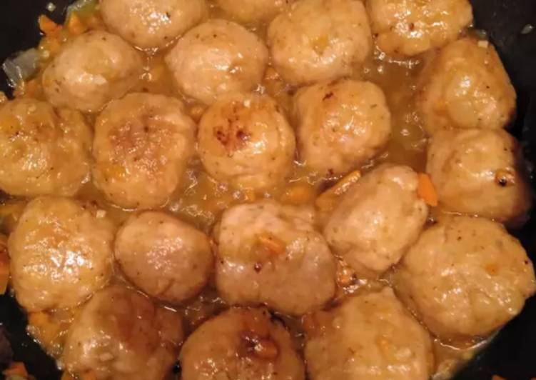 Albóndigas de pavo en salsa