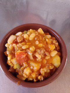 Una foto de Locro con poquitos ingredientes pero muy rico