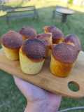 Muffins de Vainilla en Freidora de Aire