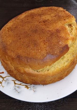 Una foto de Bizcocho Sin Gluten✔Súper Sencillo✔✔Pocos Ingredientes✔🥮🎂🥮