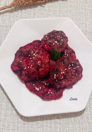 Foto resep 293. Pancake Buah Naga Gluten Free