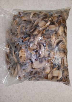 عکسی از دستور قارچ بلانچ شده🍄🍄🍄