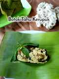 Botok Tahu Kerupuk