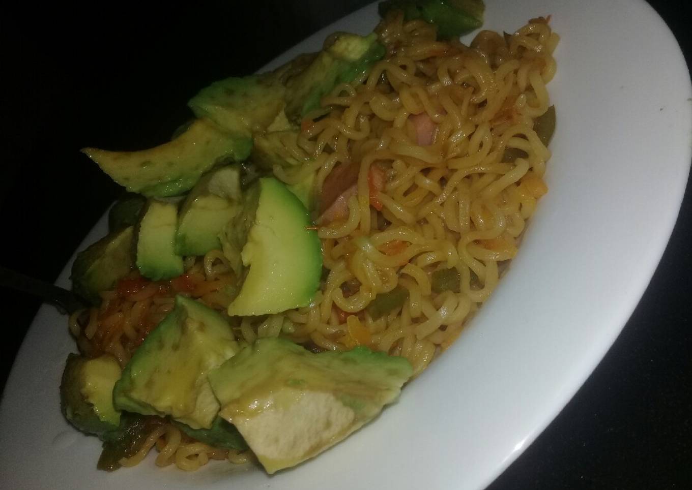 Vegetable indomie#cookingwithtomatoescontest