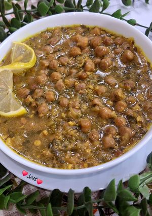 عکسی از دستور خوراک نخود 😋