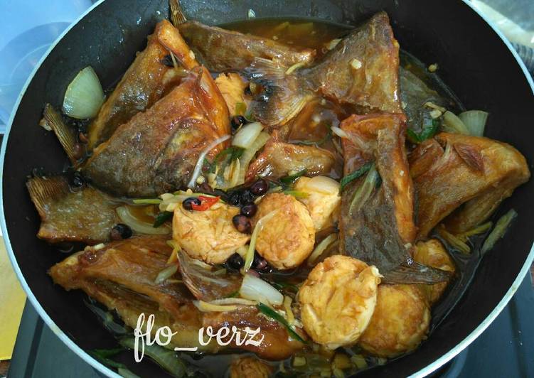 Resep Bawal masak Tausi yang lezat Untuk Jualan