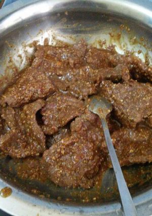 Foto resep Dendeng Sapi Kering