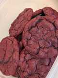 Red Velvet Chocolate Chip Cookies