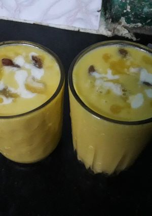A picture of Mango Smoothy.