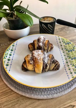 Málnás-étcsoki wassant 🥐 recept fotója