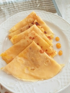 Una foto de Crepes suzette