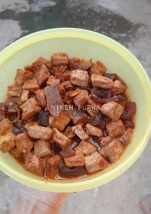 Foto resep Tahu cecek balado kecap