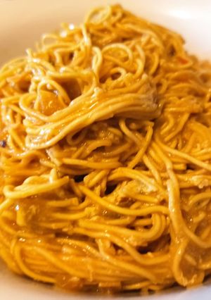 Una foto de Fideos chinos caseros