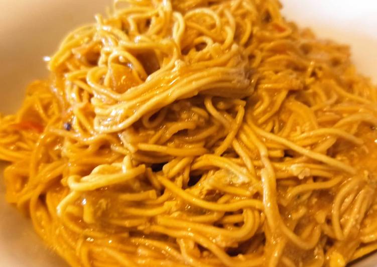 Fideos chinos caseros