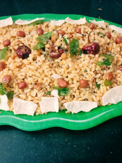 நிலக்கடலை சாதம்.. (Pea nut rice) (Nilakadalai satham recipe in tamil) செய்முறை முக்கிய புகைப்படம்