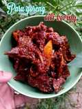 Paru goreng cili kering