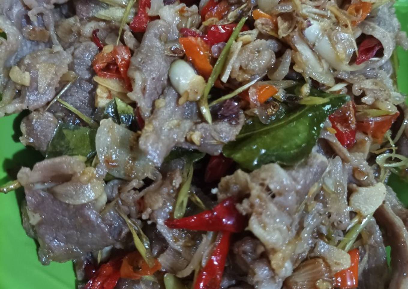 carne gyu dong sambal matah