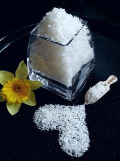 عکسی از دستور پودر نارگیل خانگی