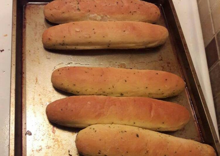 Steps to Prepare Speedy Garlic bread sticks